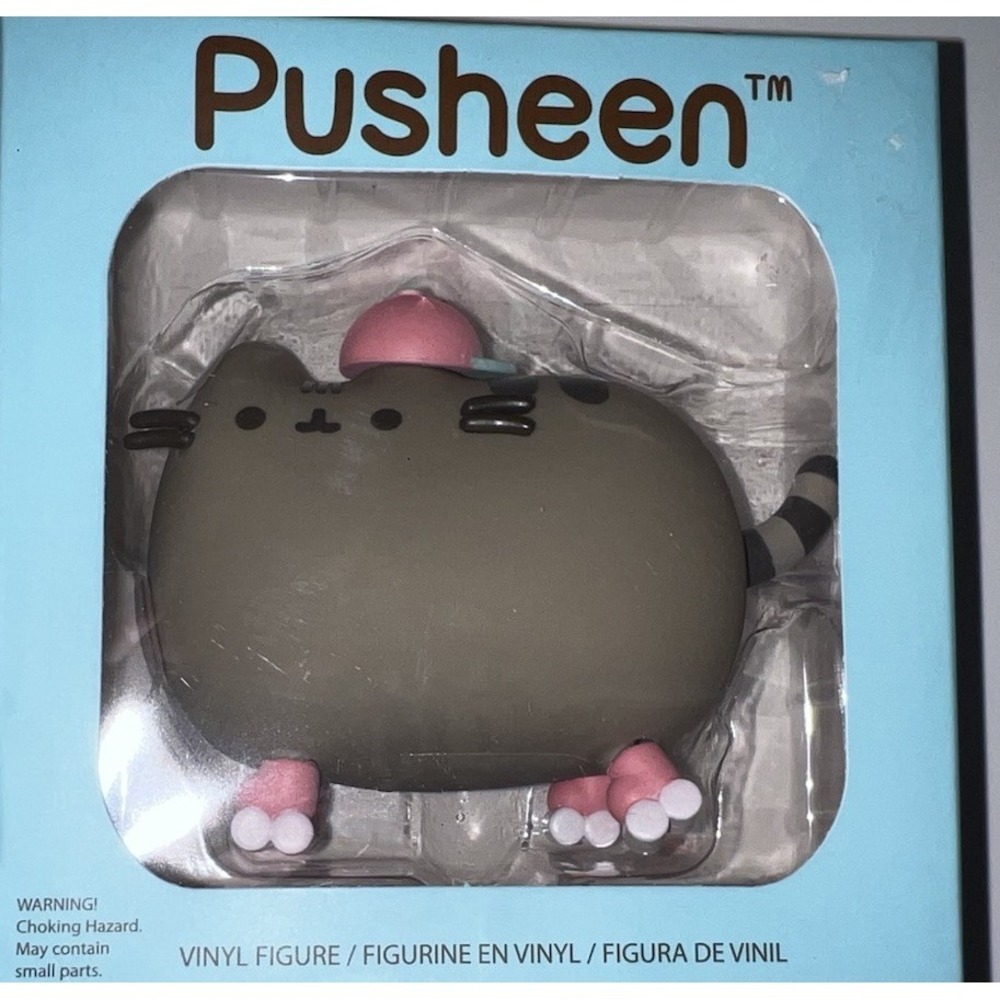 (3/B24)❤️Pusheen 2019 Spring Rollerskating CultureFly Figure Collectible New